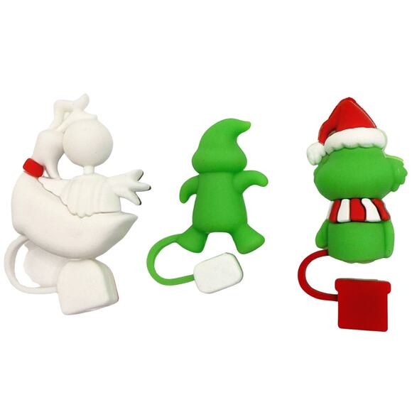 The Nightmare Before Christmas & The Grinch 3D Straw Topper Covers Bundle 10mm - Picture 4 of 4